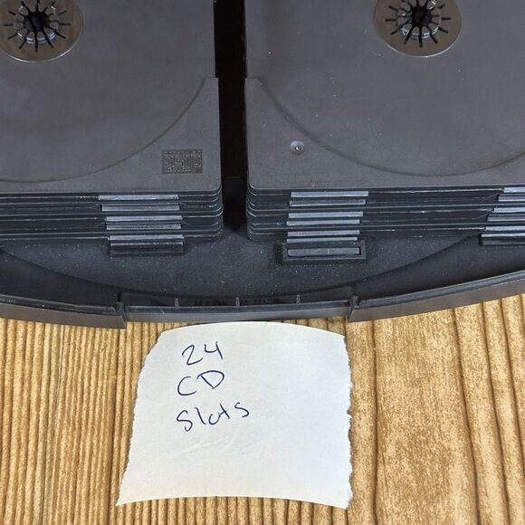 Laserline FD12 FlipDisc‎ Case Holds 24 CD DVD Discs Video Games - Picture 3 of 6